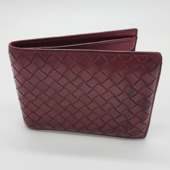 Bottega Veneta Other - Bottega Veneta Bifold Wallet Red